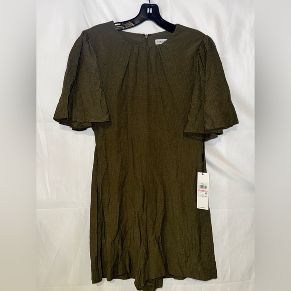 Calvin Klein Olive Green Romper